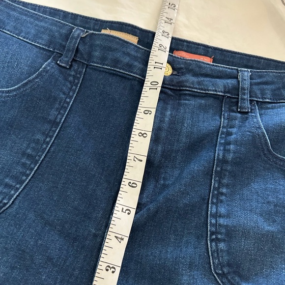 ANTHROPOLOGIE PILCRO‎ The Icon Low-Rise Flared Jeans CROPPED 34 - Picture 12 of 14